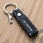 Tactical Keychain Alarm With Light: Quick Release Mechanism for Enhanced Safety