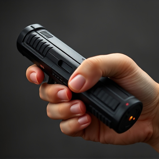 Slider stun gun
