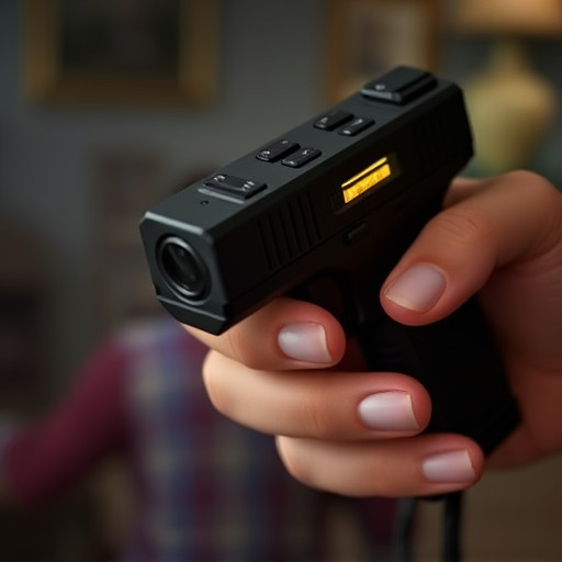 Slider stun gun