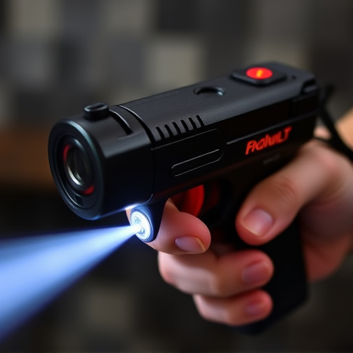 Slider stun gun