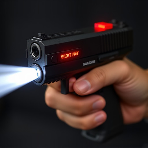 Slider stun gun