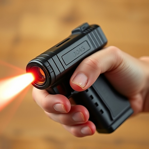 Slider stun gun