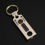 Self-Defense Keychain Flashlight: Quick Release Mechanism for Ultimate Safety