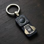 Rust-Proof Self-Defense Keyring: Your Walking Companion for Safety