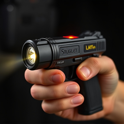 Slider stun gun