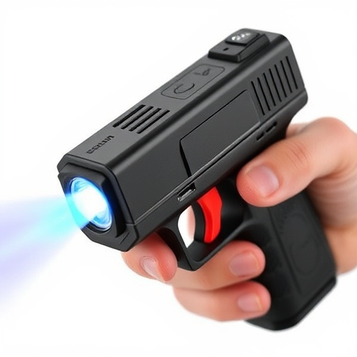 Slider stun gun