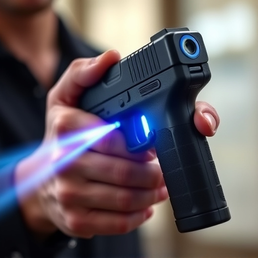 Slider stun gun