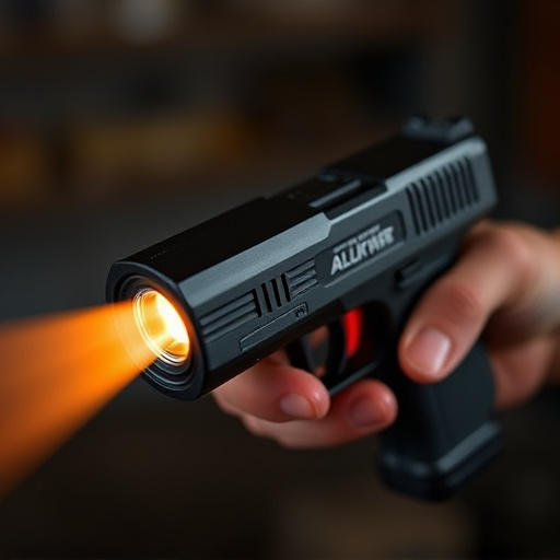 Slider stun gun