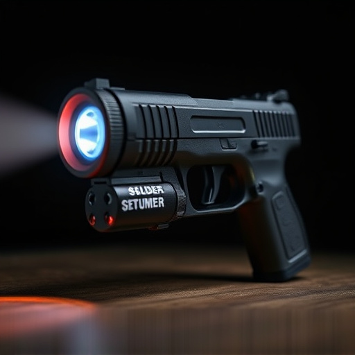 Slider stun gun