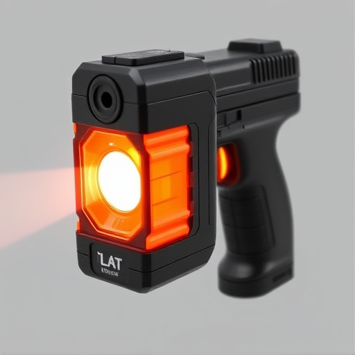 Slider stun gun