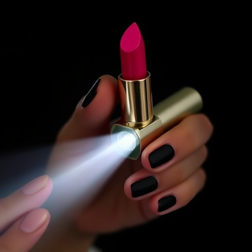 lipstick stun gun with flashlight