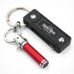 Titanium Tactical Keychain: A Legal Self-Defense Weapon with Panic Button