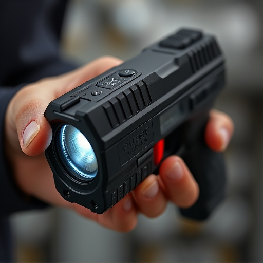 Slider stun gun