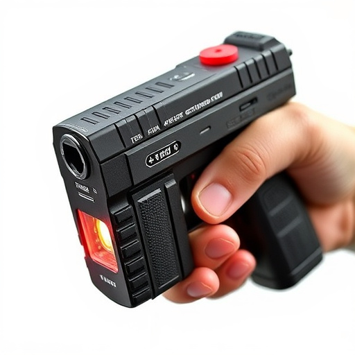 Slider stun gun