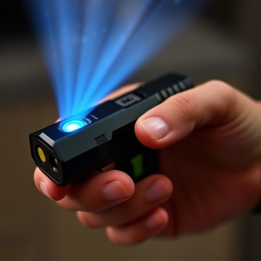 Slider stun gun