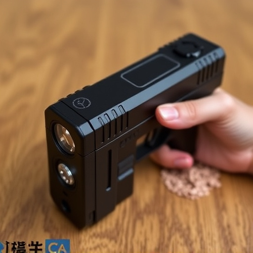 Slider stun gun