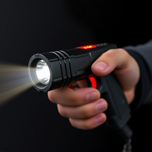 Slider stun gun