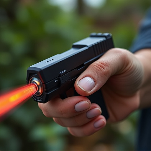 Slider stun gun