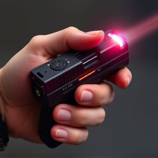 Slider stun gun