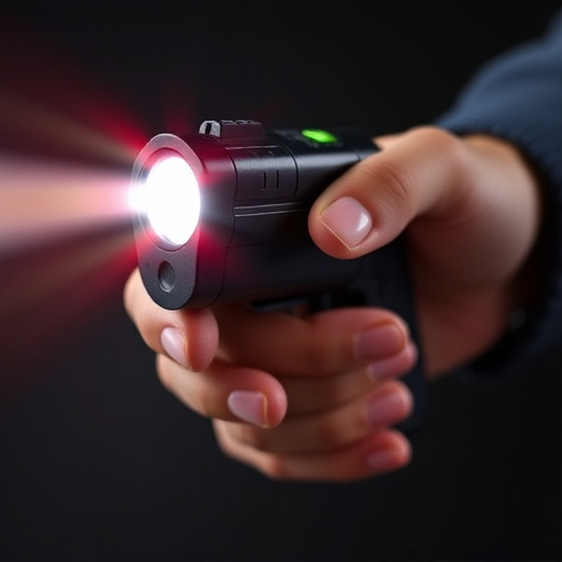 Slider stun gun