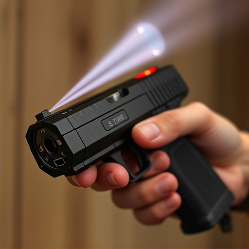 Slider stun gun