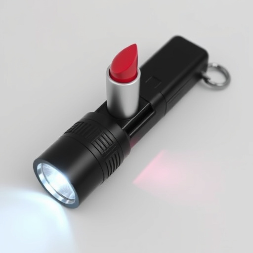 lipstick stun gun with flashlight