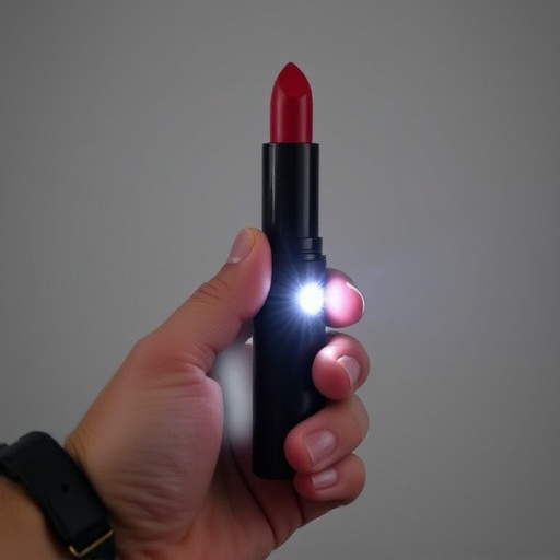 lipstick stun gun with flashlight