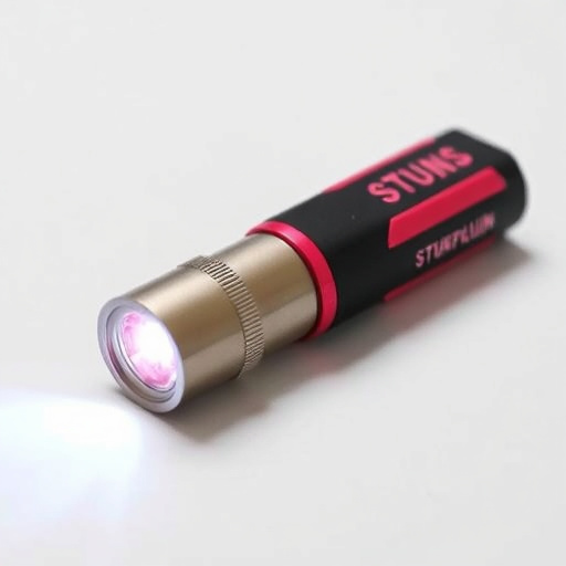 lipstick stun gun with flashlight