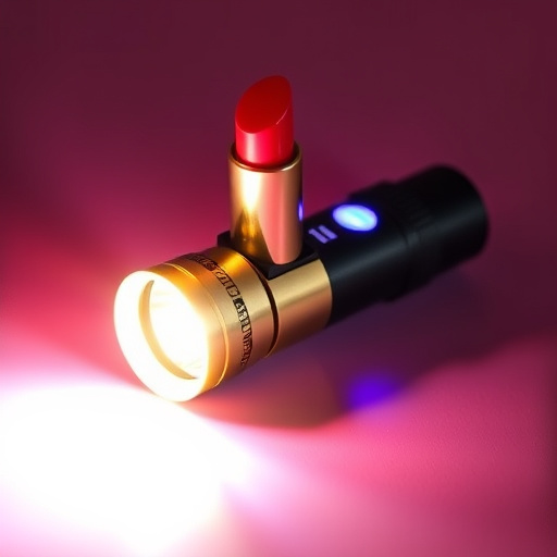 lipstick stun gun with flashlight