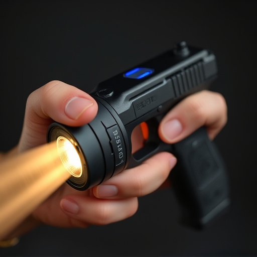 Slider stun gun