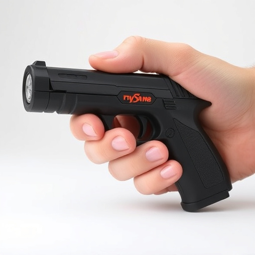 Slider stun gun