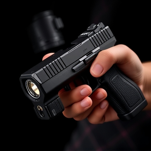 Slider stun gun