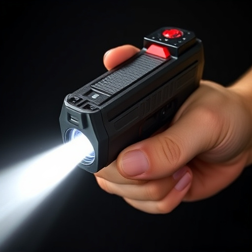 Slider stun gun