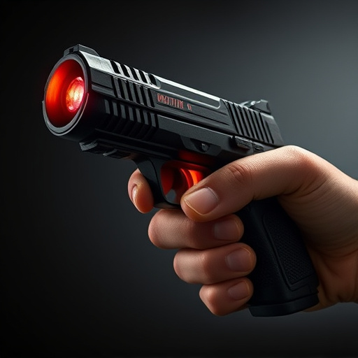 Slider stun gun