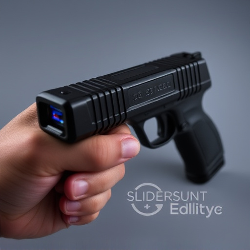 Slider stun gun