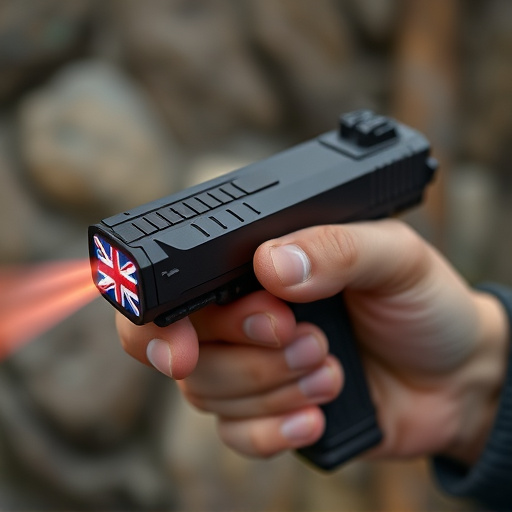 Slider stun gun