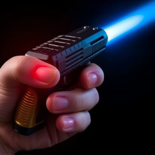 Slider stun gun