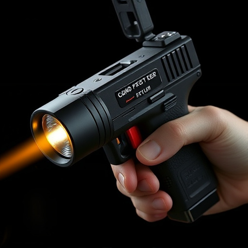 Slider stun gun