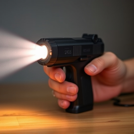 Slider stun gun