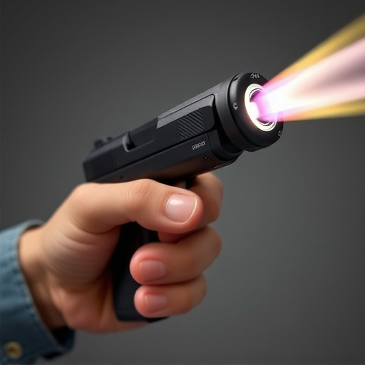 Slider stun gun