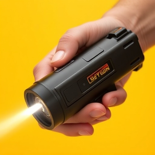 Slider stun gun