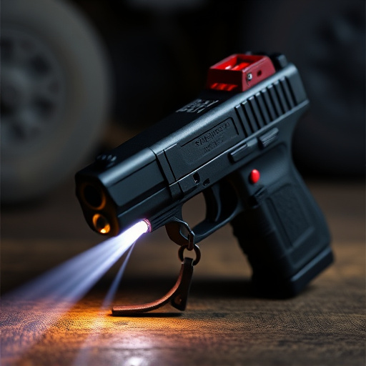 Slider stun gun