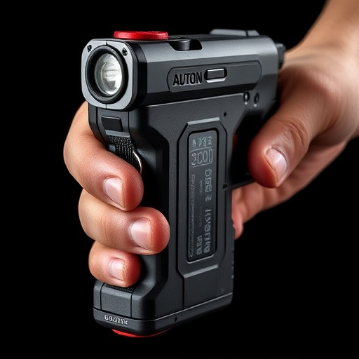 Slider stun gun