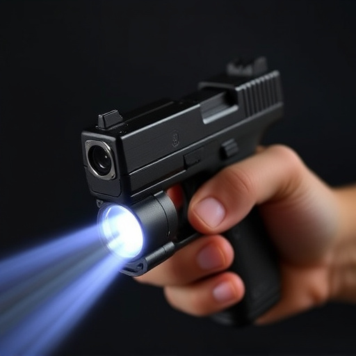 Slider stun gun