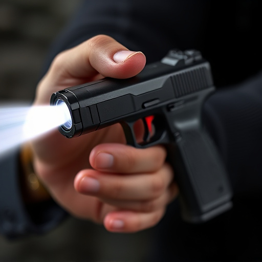 Slider stun gun