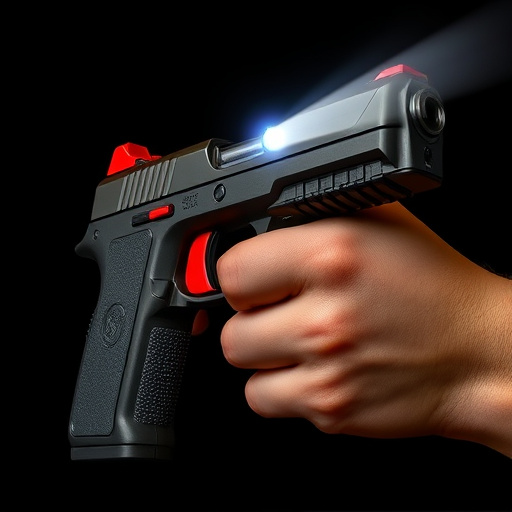 Slider stun gun