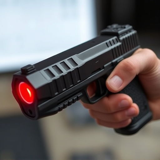 Slider stun gun