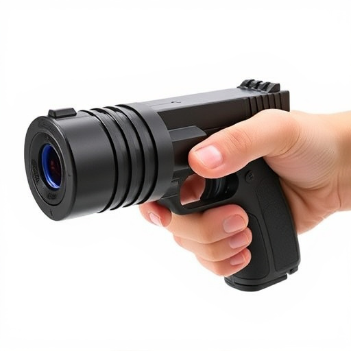 Slider stun gun