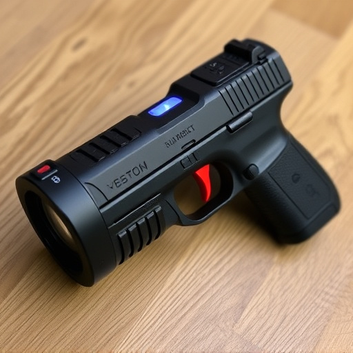Slider stun gun