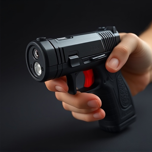 Slider stun gun